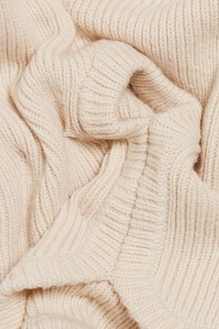 Pull en laine mélangée - Beige