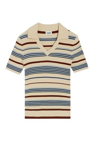 Pull - Beige et marron