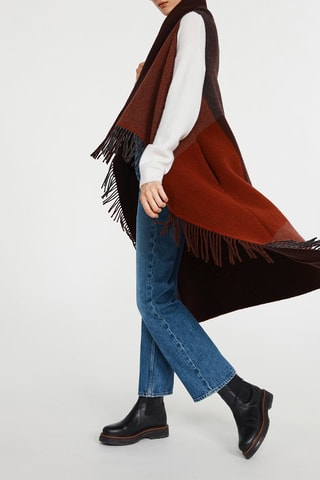 Gilet sans manches en laine - Bordeaux