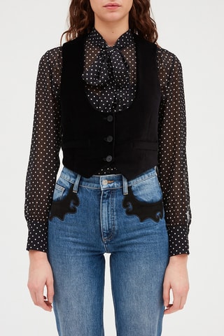 Gilet de costume - Noir