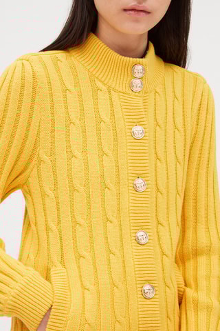 Gilet en laine - Jaune