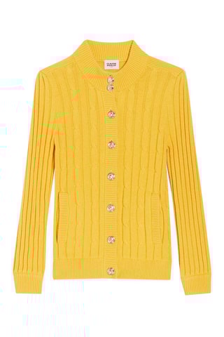 Gilet en laine - Jaune