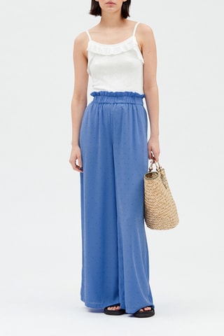 Pantalon fluide - Bleu