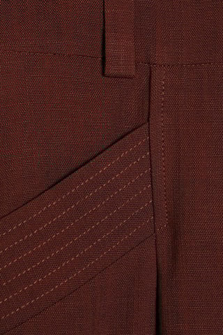 Pantalon carotte - Marron