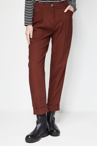 Pantalon droit - Bordeaux