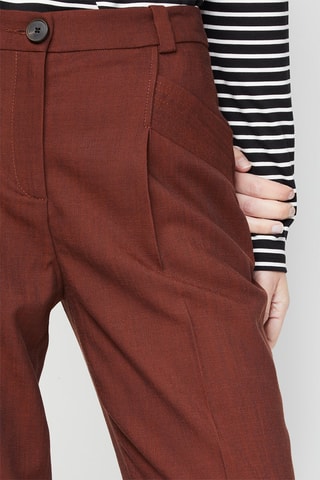 Pantalon droit - Bordeaux
