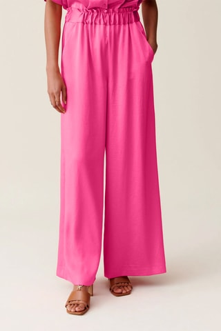 Pantalon wide legs - Fuchsia