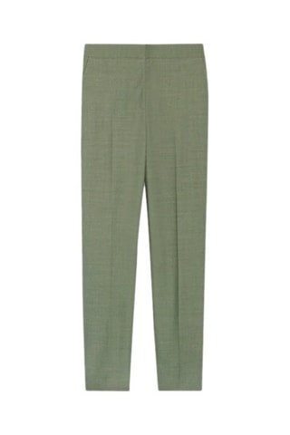 Pantalon droit en lin - Vert