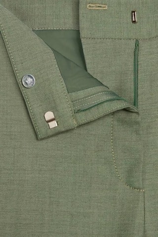 Pantalon droit en lin - Vert