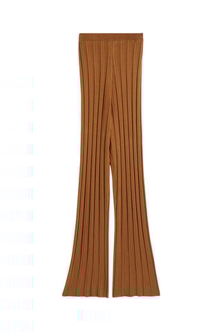 Pantalon bootcut - Camel