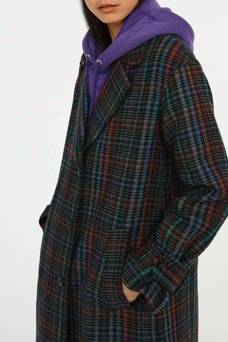 Manteau en laine - Vert foncé