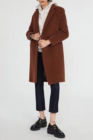 Manteau en laine - Ecureuil