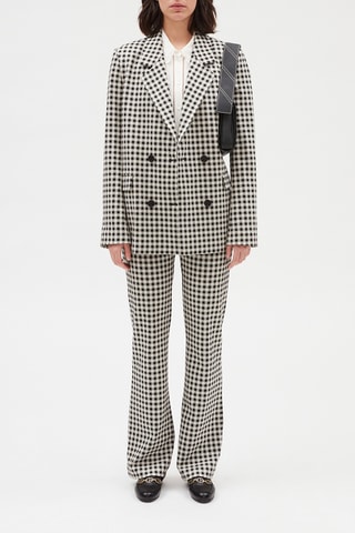 Veste de tailleur - Blanc et noir
