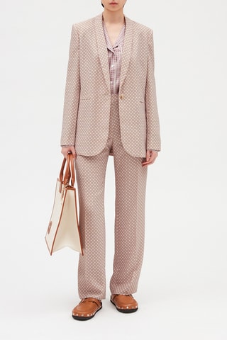 Veste de tailleur souple - Rose