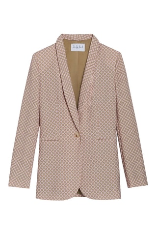 Veste de tailleur souple - Rose
