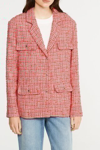 Veste en tweed - Rose