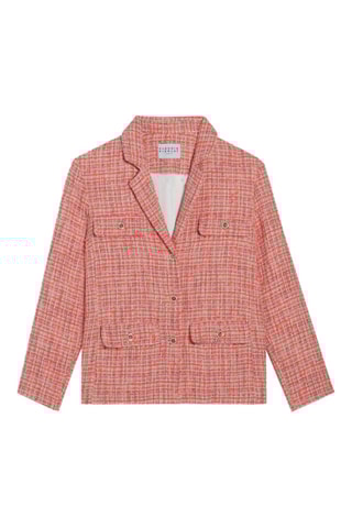 Veste en tweed - Rose