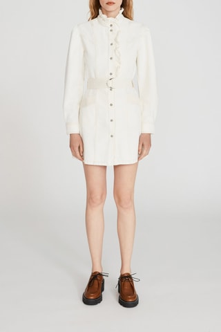 Robe droite - Ecru