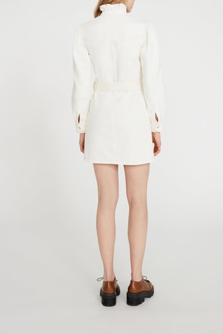 Robe droite - Ecru