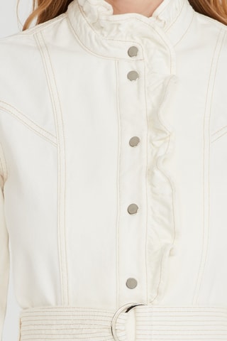 Robe droite - Ecru