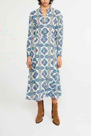 Robe chemise - Bleu