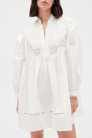 Robe courte - Blanc