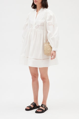 Robe courte - Blanc