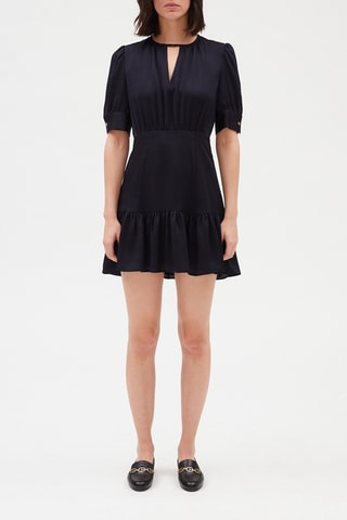 Robe courte - Bleu marine