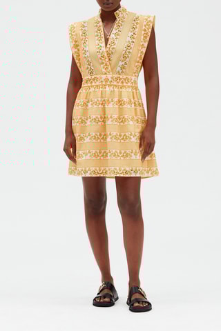 Robe patineuse - Jaune