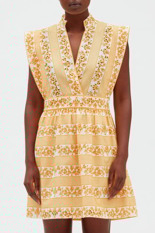 Robe patineuse - Jaune