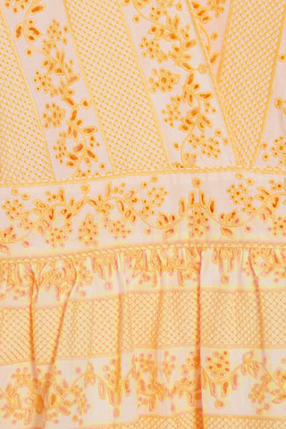 Robe patineuse - Jaune