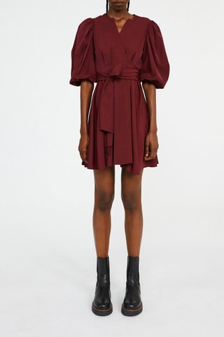 Robe patineuse - Bordeaux