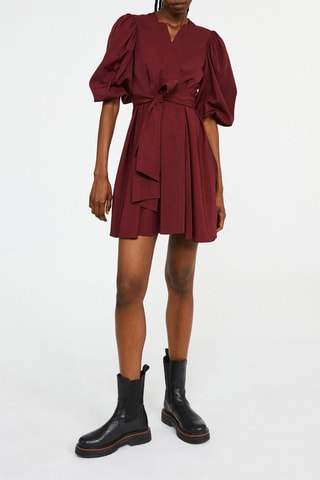 Robe patineuse - Bordeaux