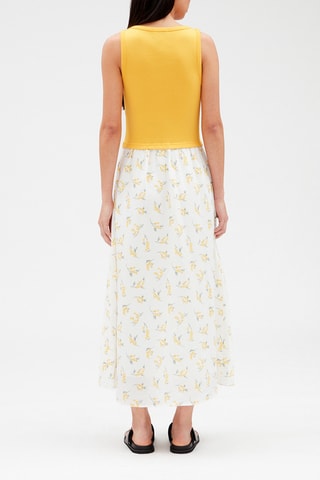 Robe 3/4 - Jaune