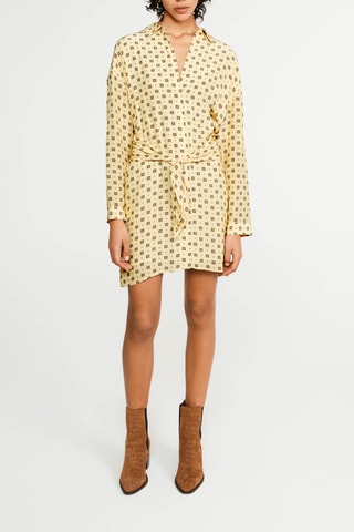 Robe droite - Jaune