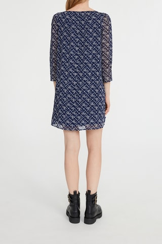 Robe droite - Bleu marine