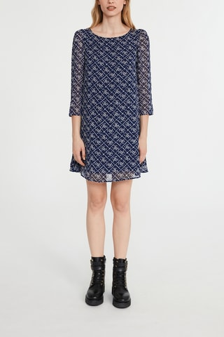 Robe droite - Bleu marine