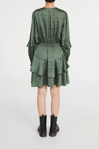 Robe patineuse - Vert foncé
