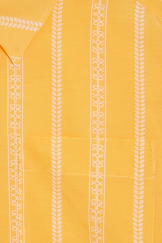 Chemisier en soie - Orange