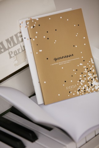 3 carnets - Bleu et blanc