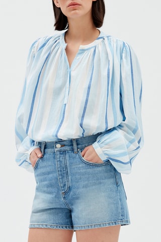 Blouse - Bleu