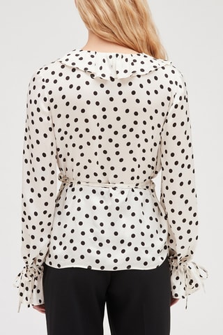Blouse - Blanc et noir