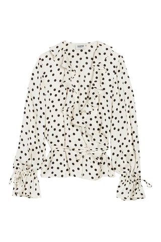 Blouse - Blanc et noir