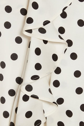 Blouse - Blanc et noir