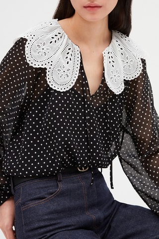 Blouse - Noir et blanc