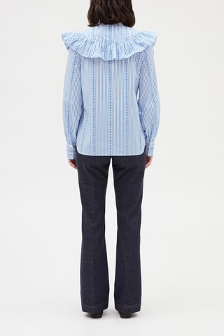 Blouse droite - Bleu