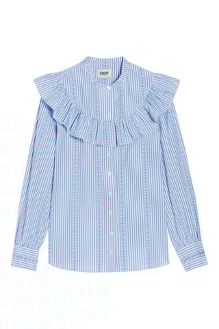 Blouse droite - Bleu