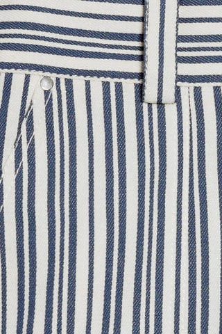 Short - Bleu et blanc