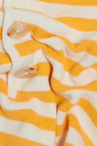 Short à rayures - Jaune et blanc
