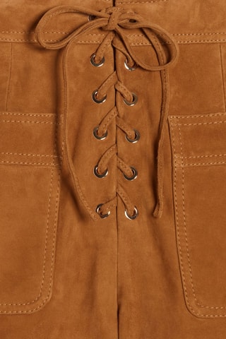 Short en nubuck - Camel